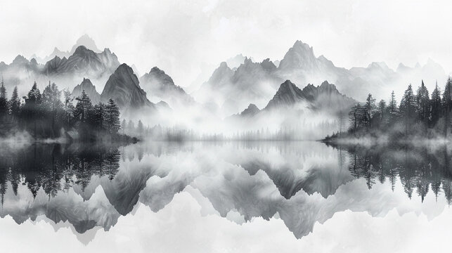 山水画 山水画 Images – Browse 1,686 Stock Photos, Vectors, and Video