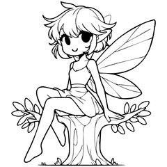 Sprite Fairy Illustration.