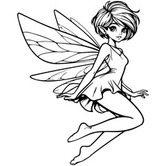 Sprite Fairy Illustration.