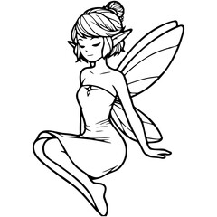 Sprite Fairy Illustration.