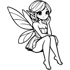 Sprite Fairy Illustration.