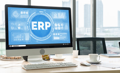 ERP enterprise resource planning software for modish business to plan the marketing strategy