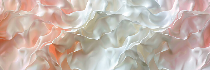 serene blend of pearl white and soft pink, ideal for an elegant abstract background