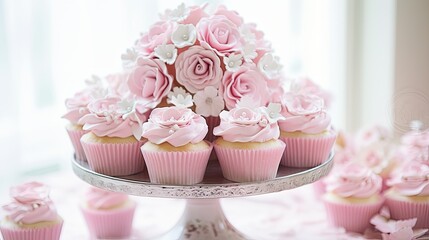 group cupcake pink In the second photograph