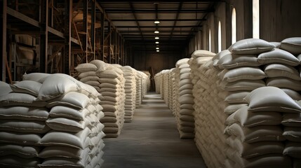 bags warehouse Cement Factory
