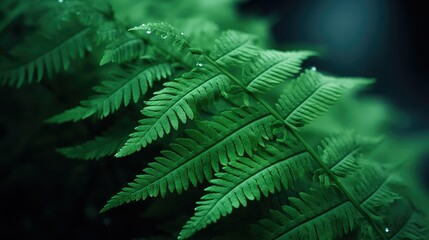 foliage dark green plants In the second photograph