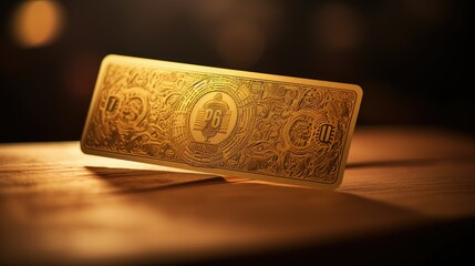 intricate golden ticket