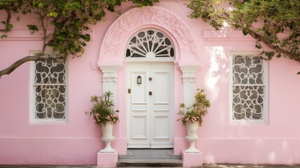 Fototapeta premium delicate light pink paint