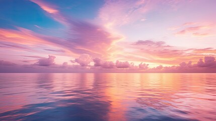 Obraz premium ocean sun and sky