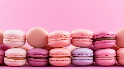 scene pink background pastel colors