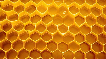 pop yellow honeycomb background