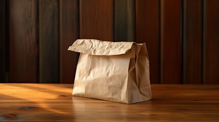 friendly brown paper bag