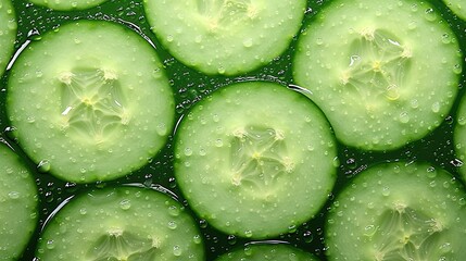 fresh whole cucumber background