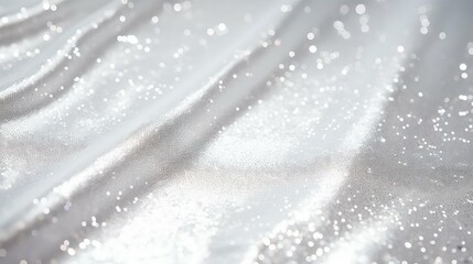 Obraz premium metallic silver glitter effect
