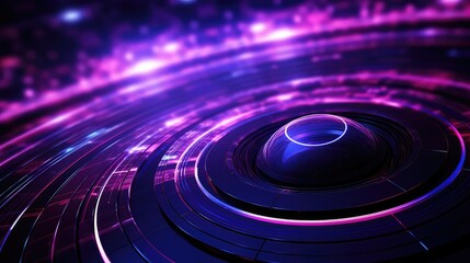 Obraz premium innovation technology geometric background