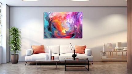 color blurred home interior wall