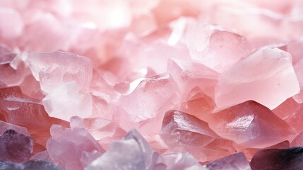 glass pink salt