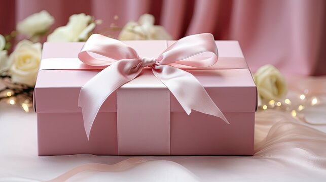 surprise gift certificate pink
