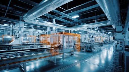 Naklejka premium energy factory lighting