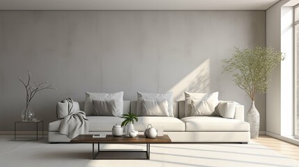 minimalist interior design background