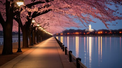 blossom washington dc lights