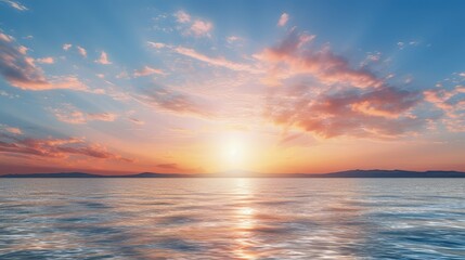 Obraz premium calm transparent sun rays