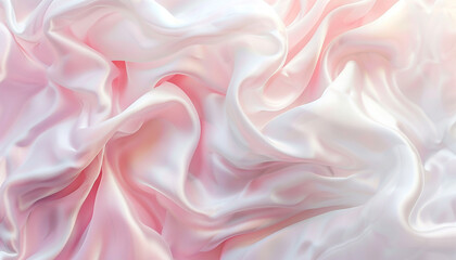 Obraz premium soft pastel gradient of pearl white and soft pink, ideal for an elegant abstract background