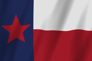 Texas US flag with stars and stripes background