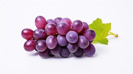 Fototapeta premium plump isolated grape background
