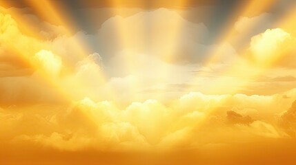 warm yellow rays background