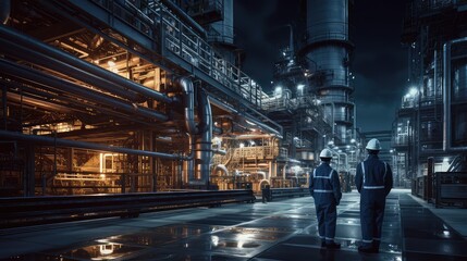 Fototapeta premium extraction oil and gas equipment