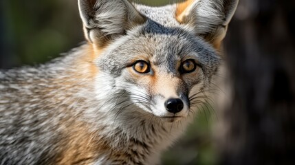 wildlife grey fox