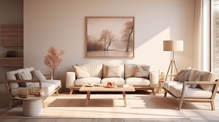 soft blurred 3d interior renderings