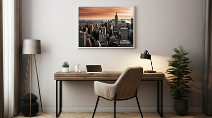 city small frame canvas interior