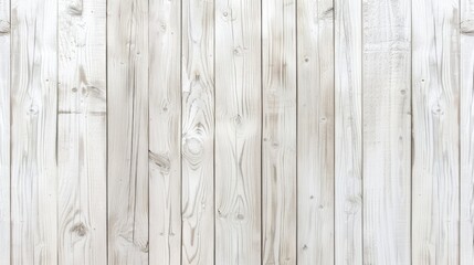 Bright white wooden wall texture for background.