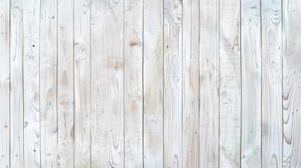 Fototapeta premium White wood texture background pattern repetition.