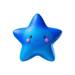 Cute stars cartoon style illustration