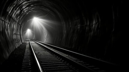 hope light in tunnel