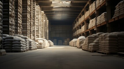 storage modern Cement Factory