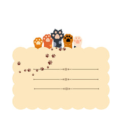 text box cat cute cat cartoon