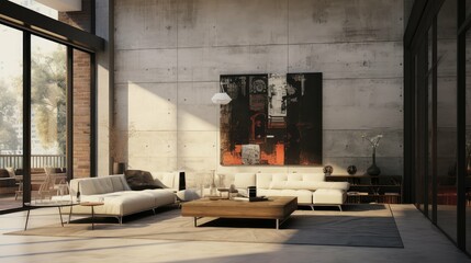 design blurred modern interior home