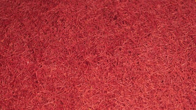 Saffron threads background