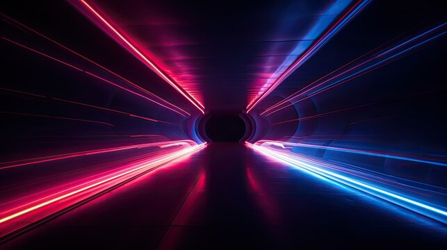 pulsing tunnel light