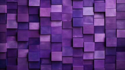wall purple square