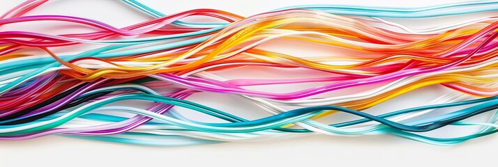 colorful background cable 