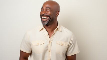 outfit african american man light background