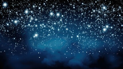 Fototapeta premium sky blue background with white stars
