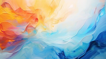 swirls abstract oil painting background