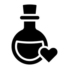 love potion glyph icon