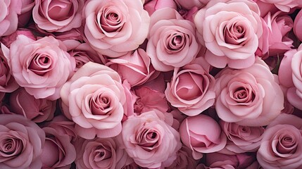 Fototapeta premium contrast elegant pink backgrounds with rose